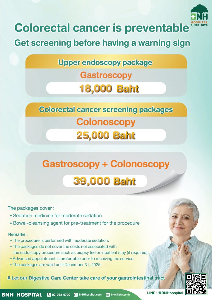 Gastroscopy & Colonoscopy by BNH Hospital